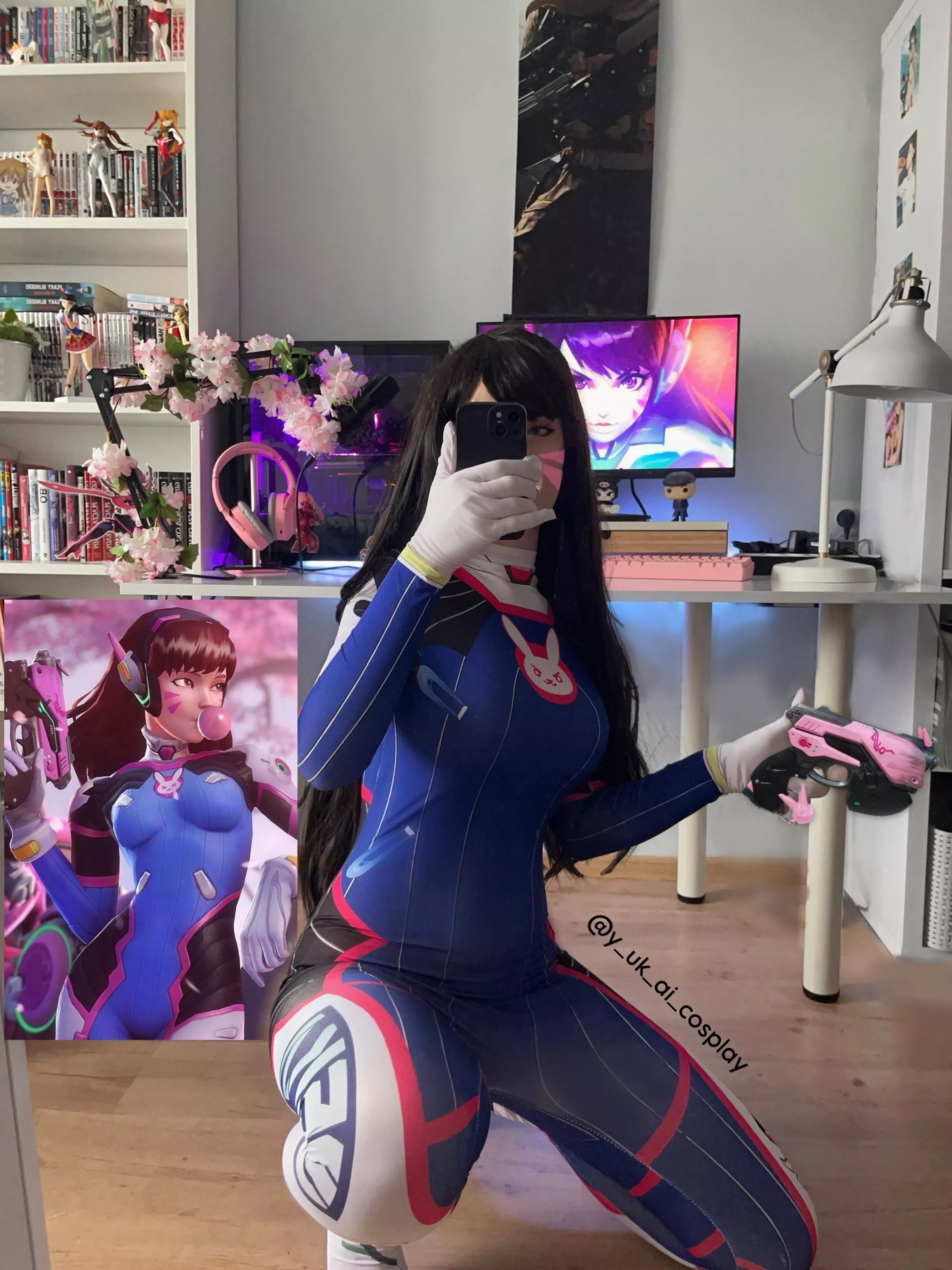 y_uk_ai_cosplay - D.Va posted by y_uk_ai_cosplay