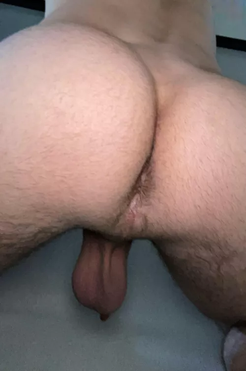 28. Young jock growing into his fuzzy butt. DM for snap by Verspoler