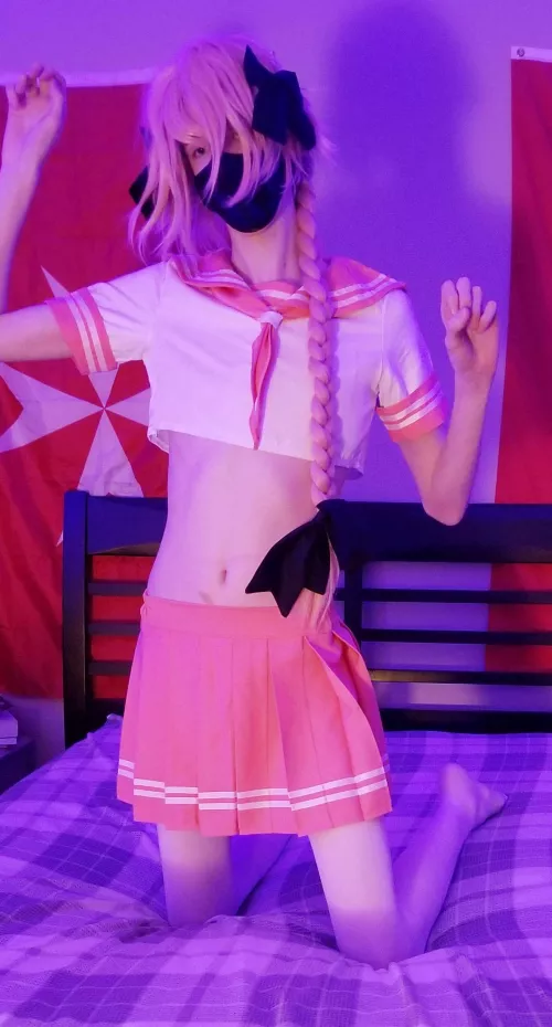 A wild Astolfo appeared! by Coco_Catboy