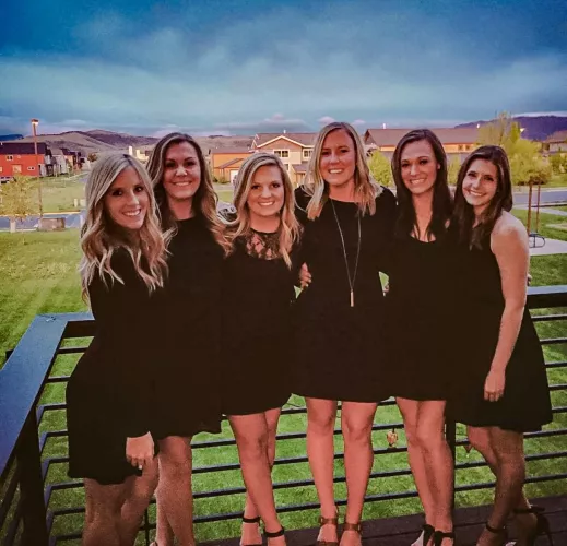 Black Dress Mountain Cuties. by DixyWreckd