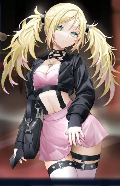 Black & Pink [Artist's Original] by CheetahSperm18