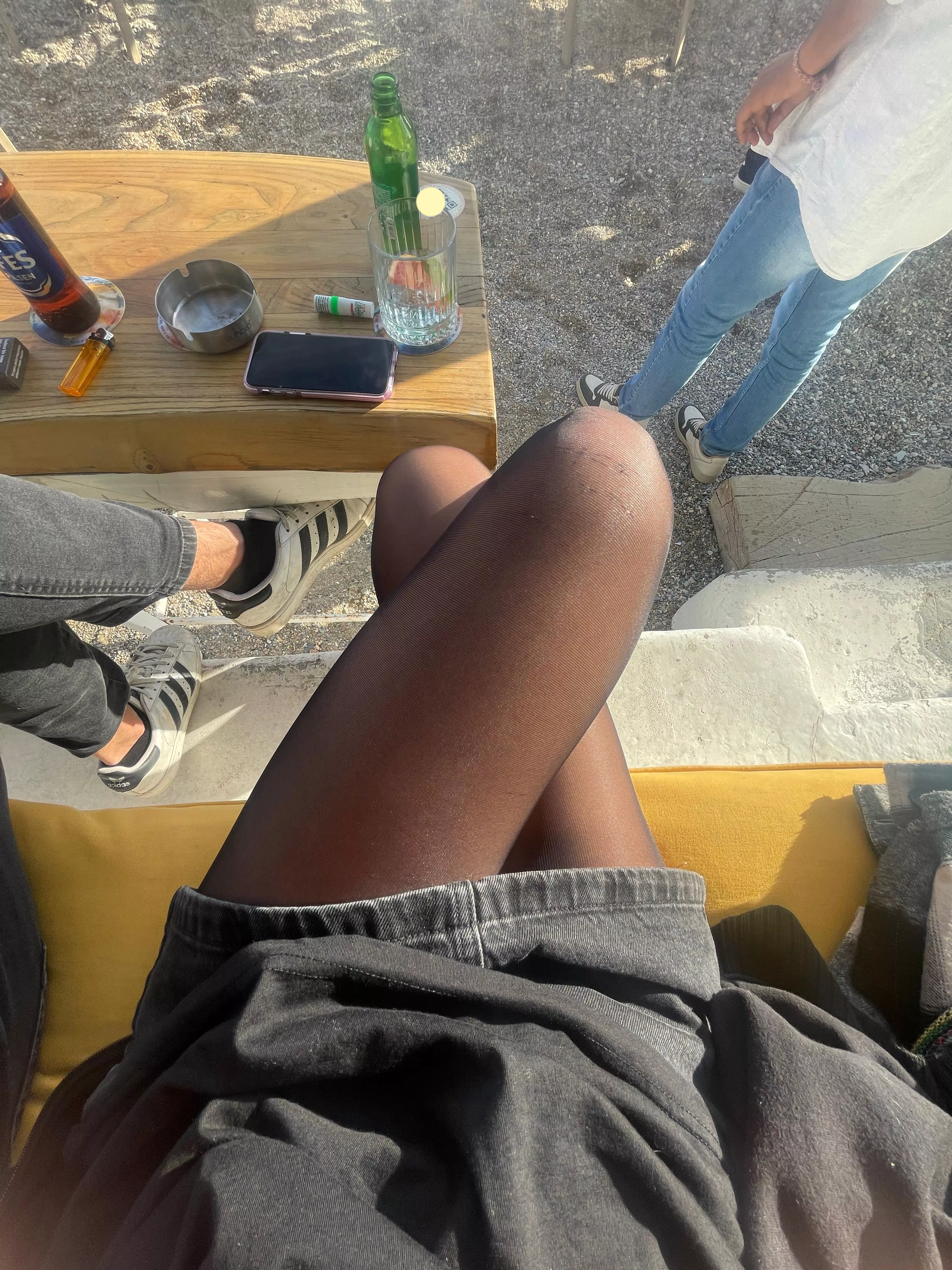 Can you help me take off my boots? 😏 posted by hosierypassion