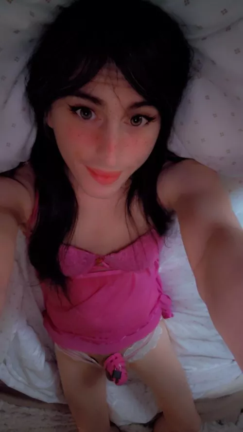 Day 2 of 167 of being locked 🔒 looking forward to the journey 🥰 by SissyRachelPorter