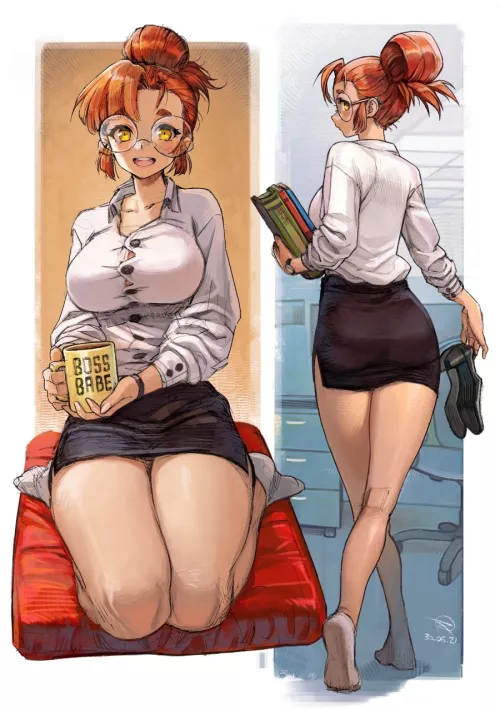 Drinks with a work colleague by asap_pocki