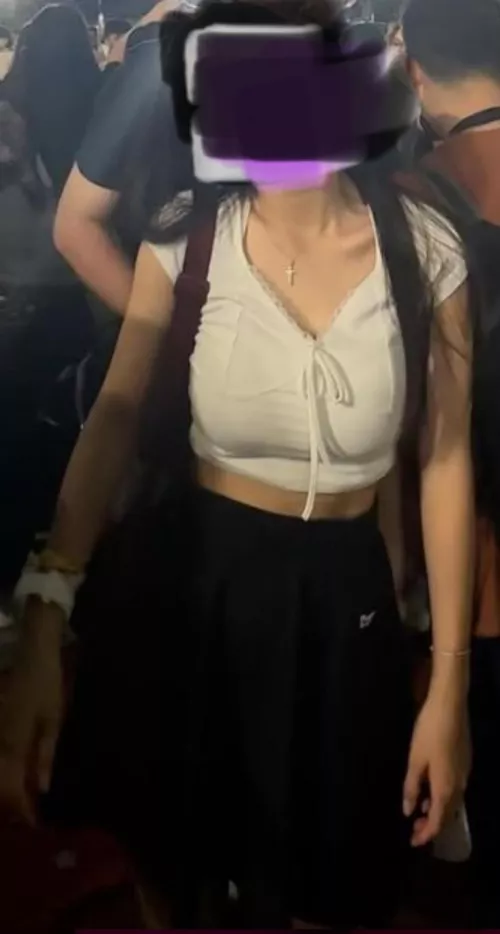 Everyone was looking at my tits during the last concert and I got grinder and groped so many times!!! Did I deserve it? by SlutSlaveSana