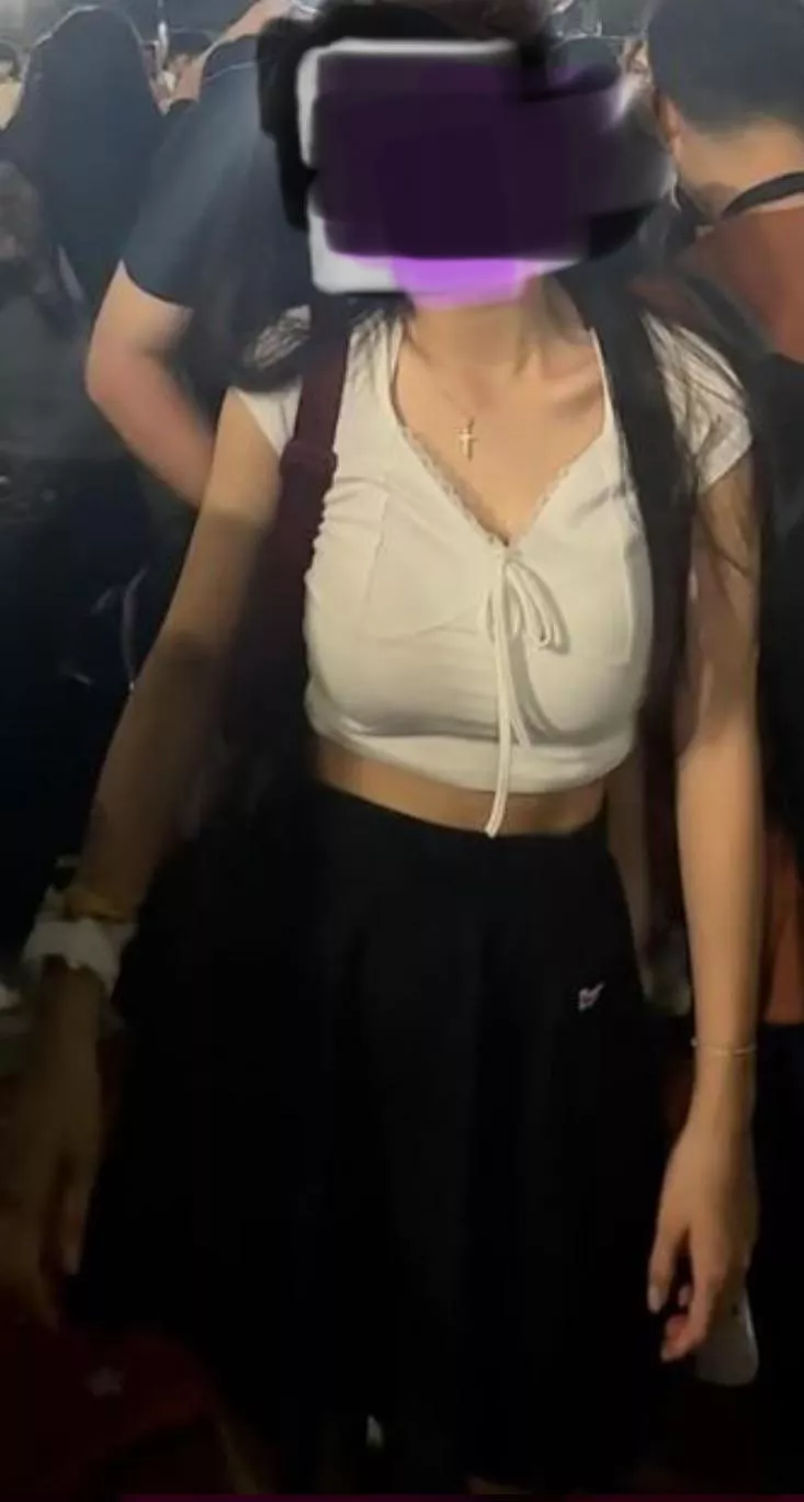 Everyone was looking at my tits during the last concert and I got grinder and groped so many times!!! Did I deserve it? posted by SlutSlaveSana