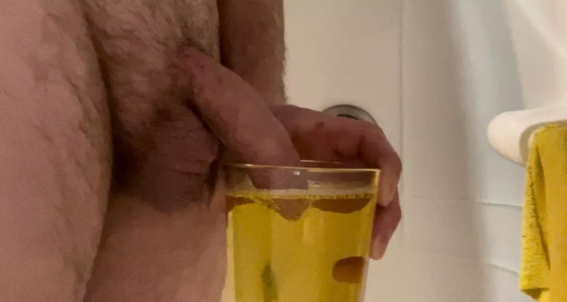 Filled up a cup. What should I do with it? posted by AnonStone