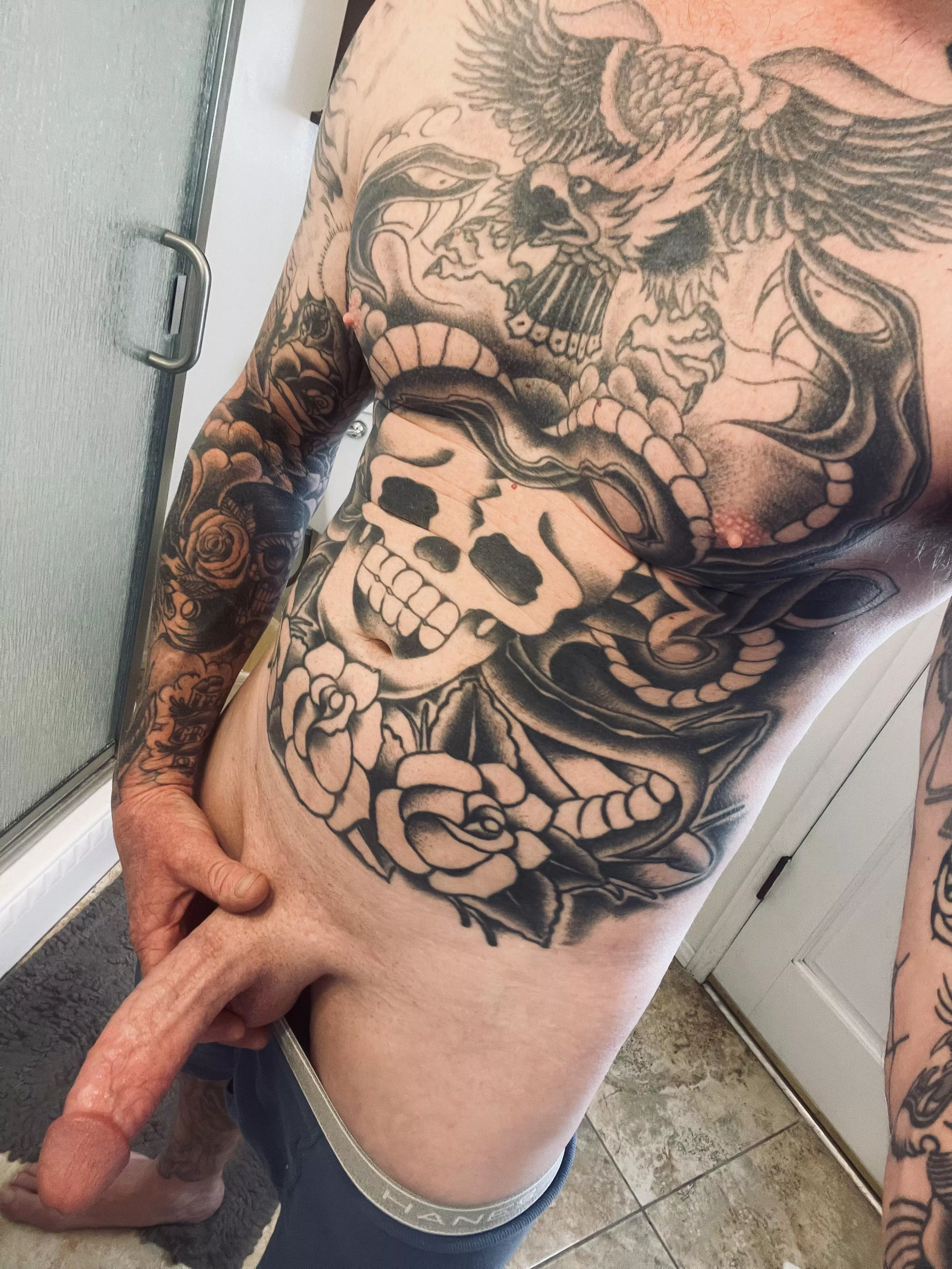 Huge shaved ginger cock for you posted by Big-Pace9836