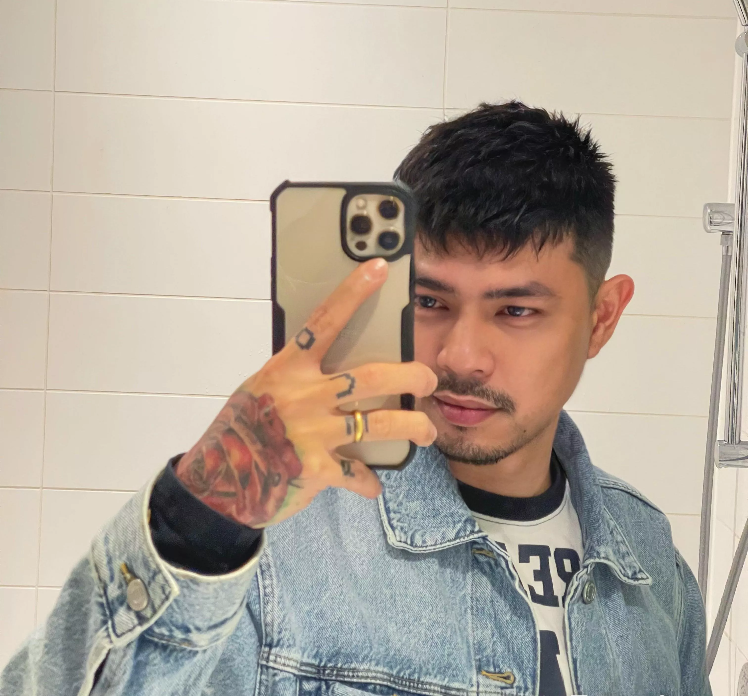 Just got my haircut before our first date... posted by king_leo_ace88