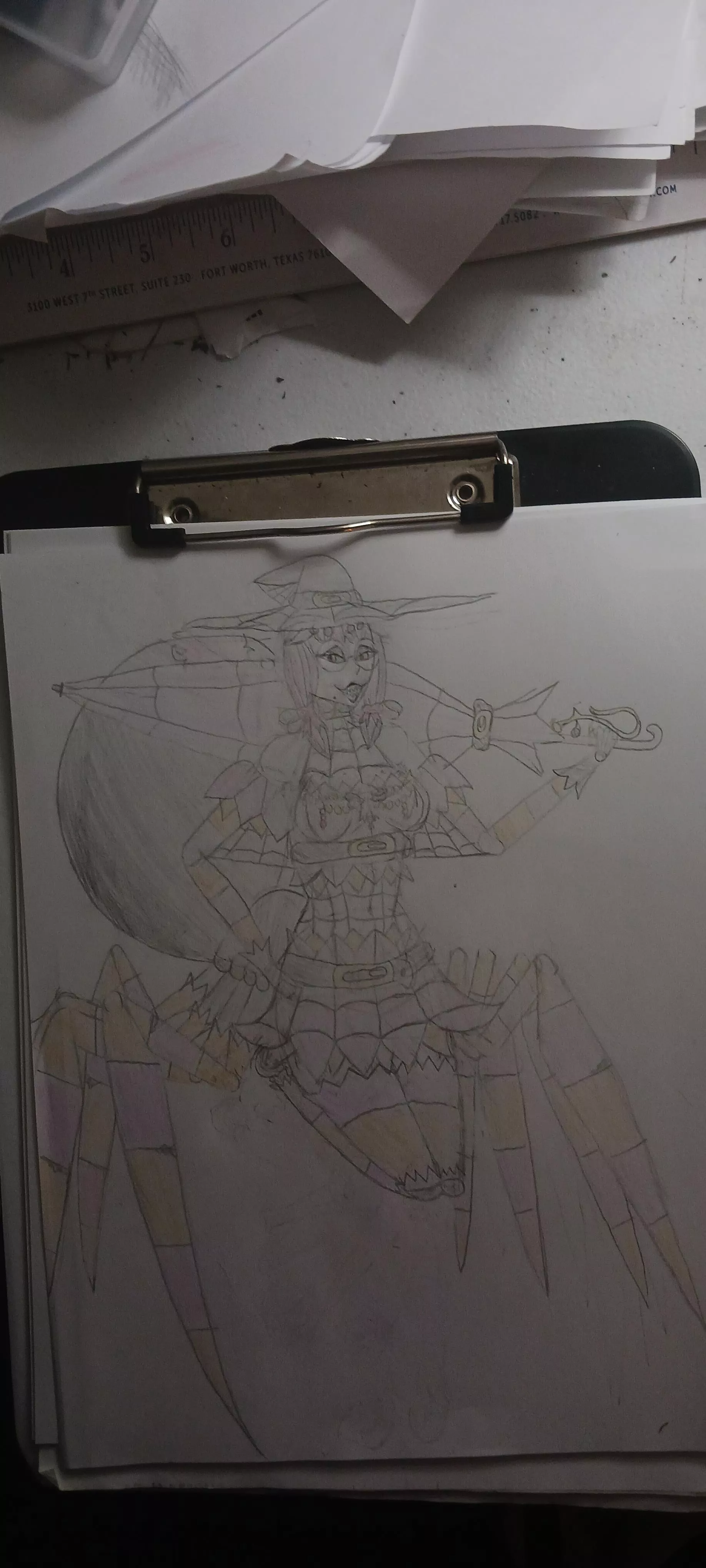 Made some changes to one of my drawings  posted by sandtrap175