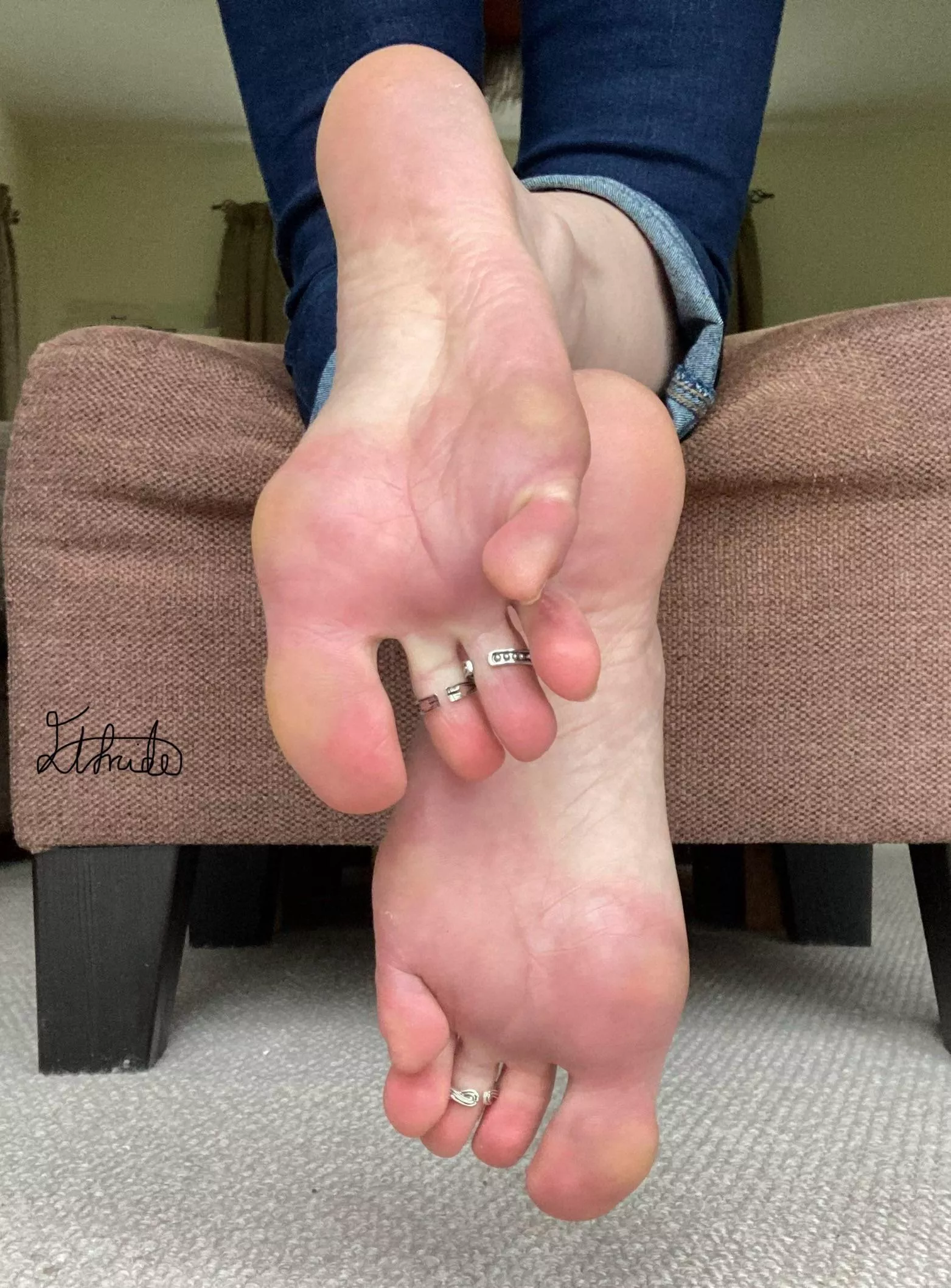 Pink soles for Friday  posted by Elfrida77