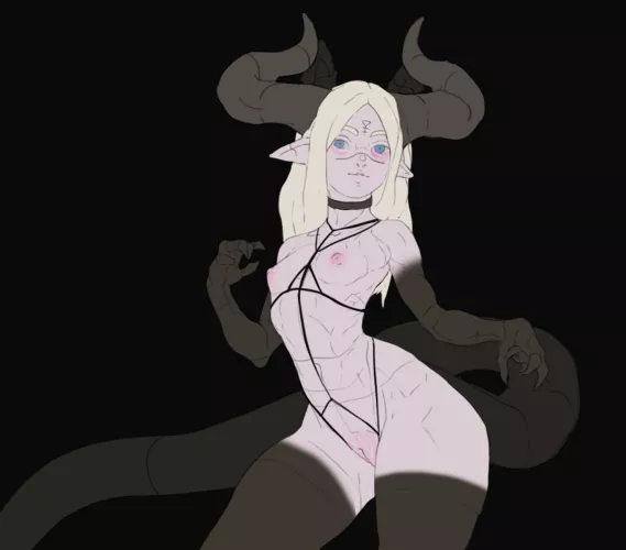 Pointy ears, playful mood) [Avk870] by me by Avk870