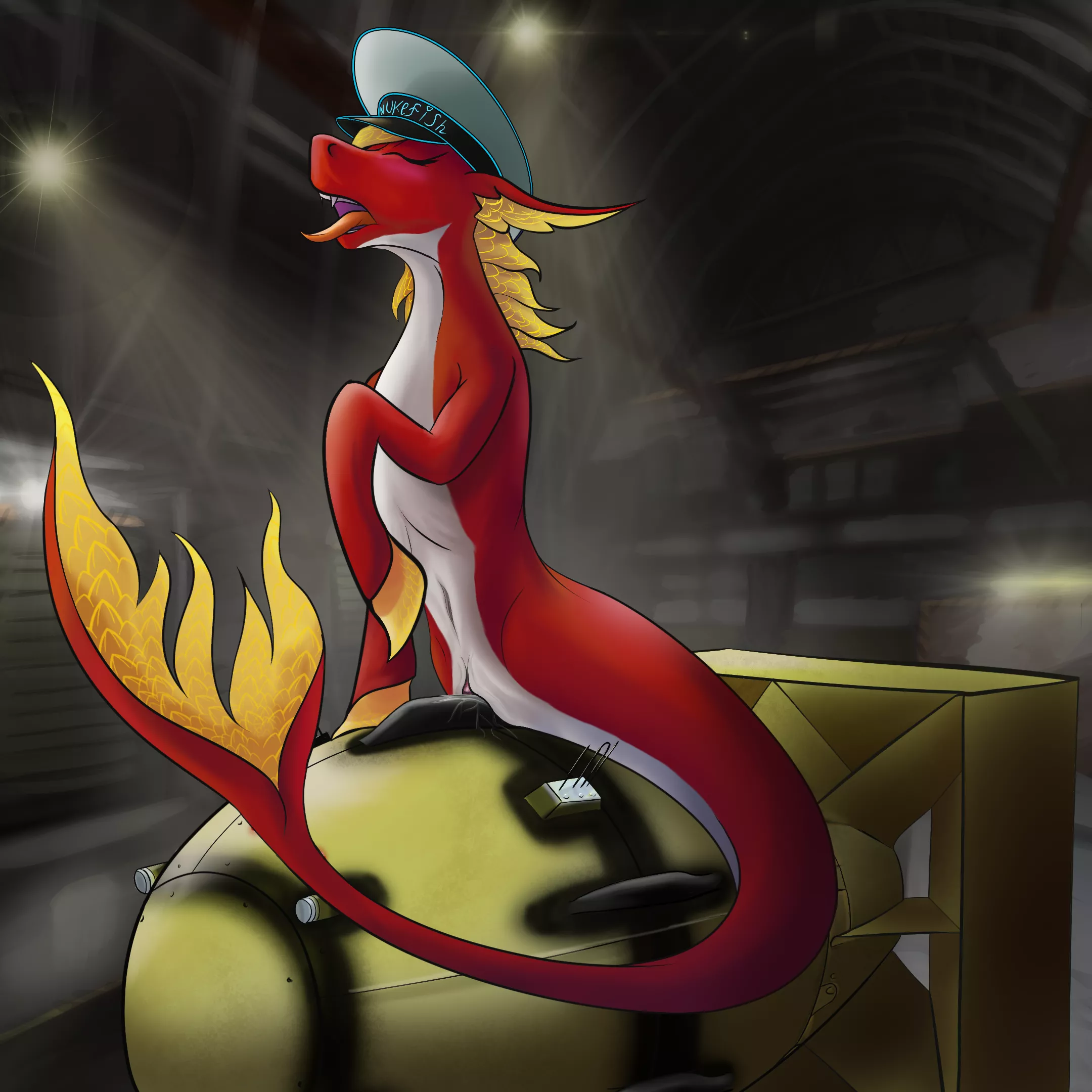 Posada is testing her new toy... posted by Saesthensis