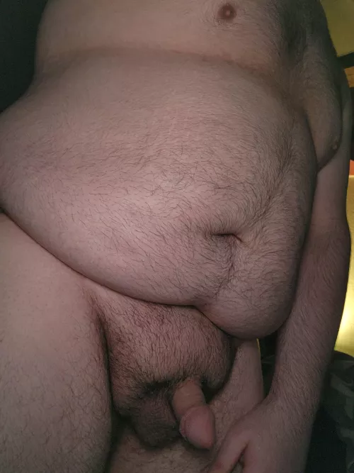 Post-shower belly and softie :) by BeefyBub