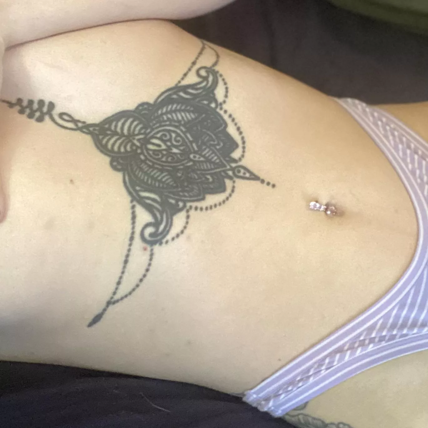 Purple Striped Thong 💜 posted by nottheghxst