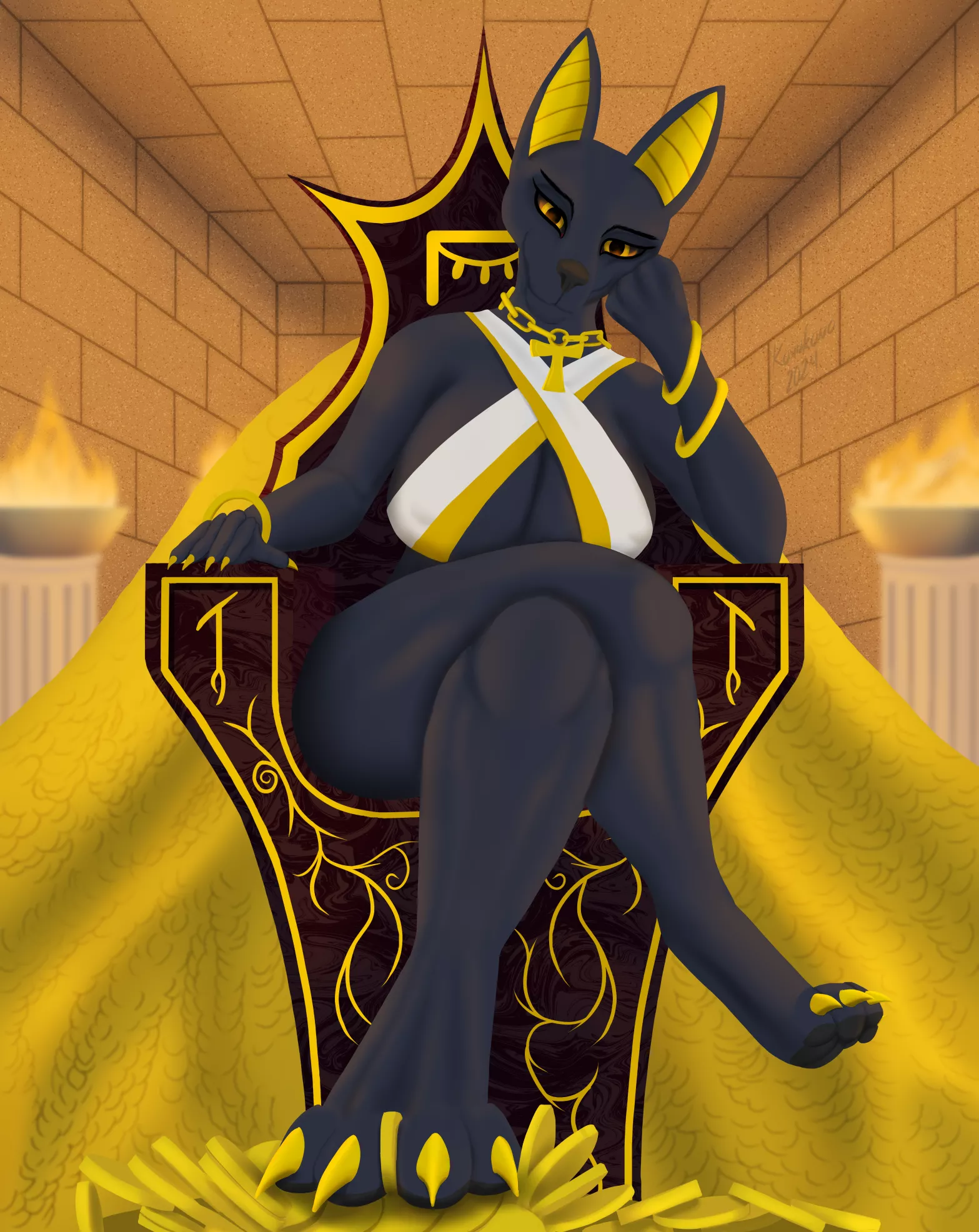 (Q) Because I CAN Take It With Me (art by me, comms open) posted by Kovukono