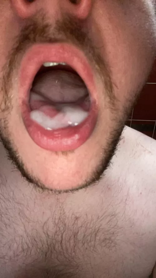 Should I spit or swallow?💦 by gaykinkysubbottom