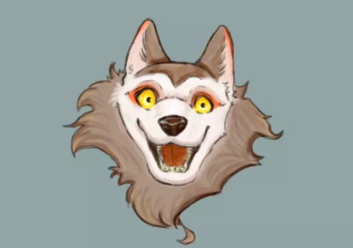 silly headshot by Puffiartz