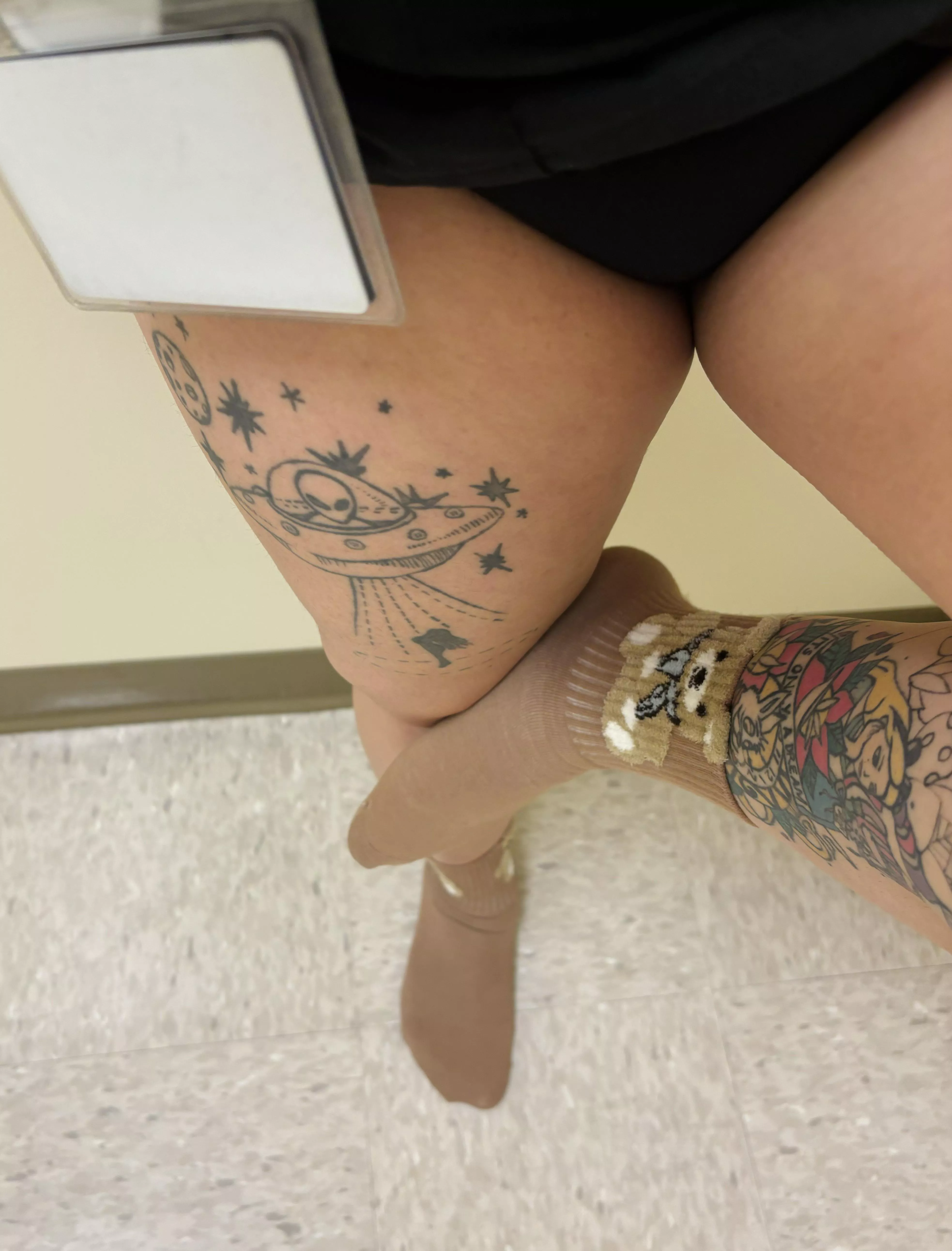 Sneaky work pic  posted by Lollipoptoes22