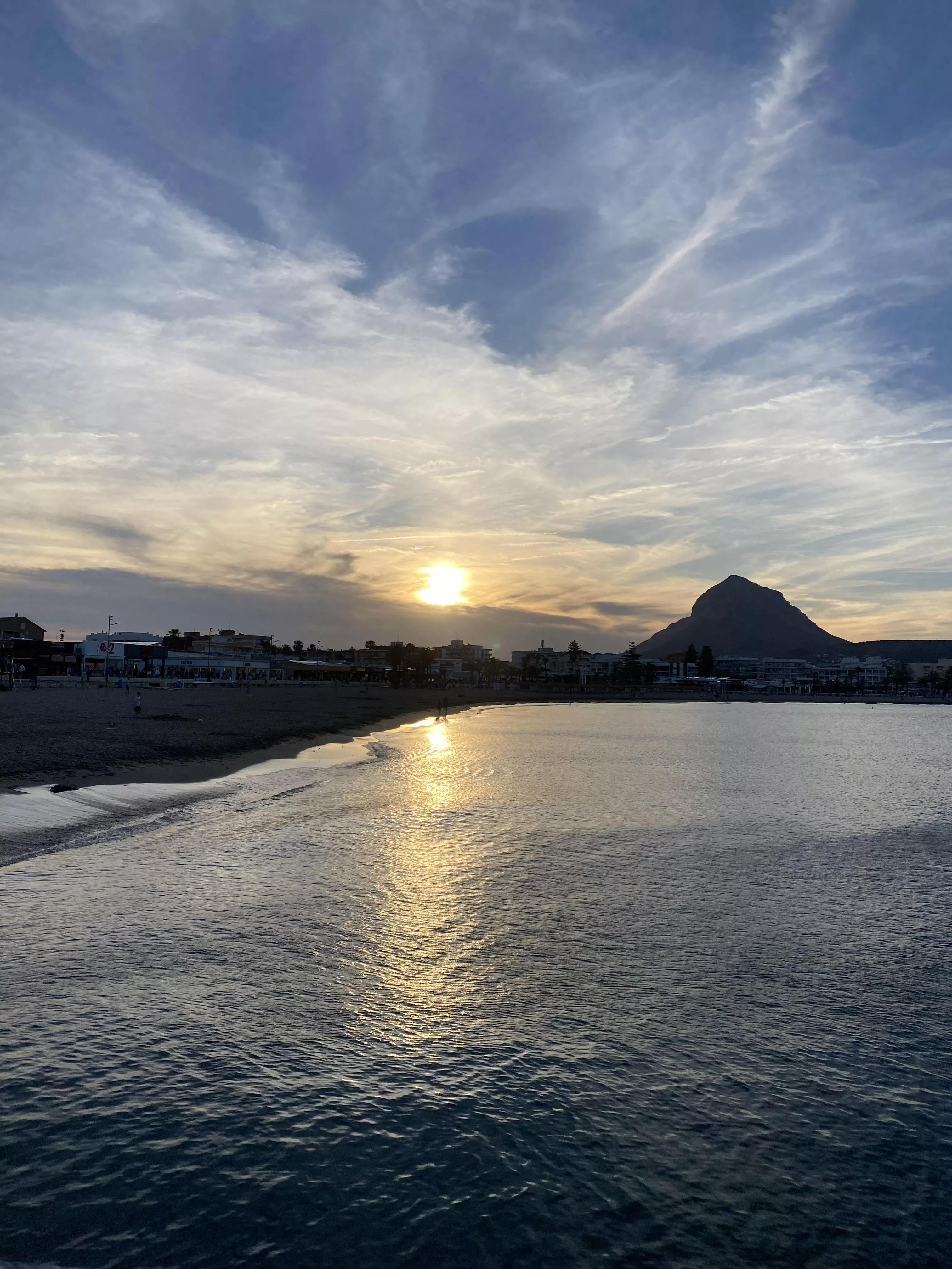 Sunset in Javea Spain posted by jackisxt