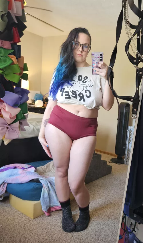 These are my thighs. There are many like them, but these are mine. by SatanicFruit-Loops