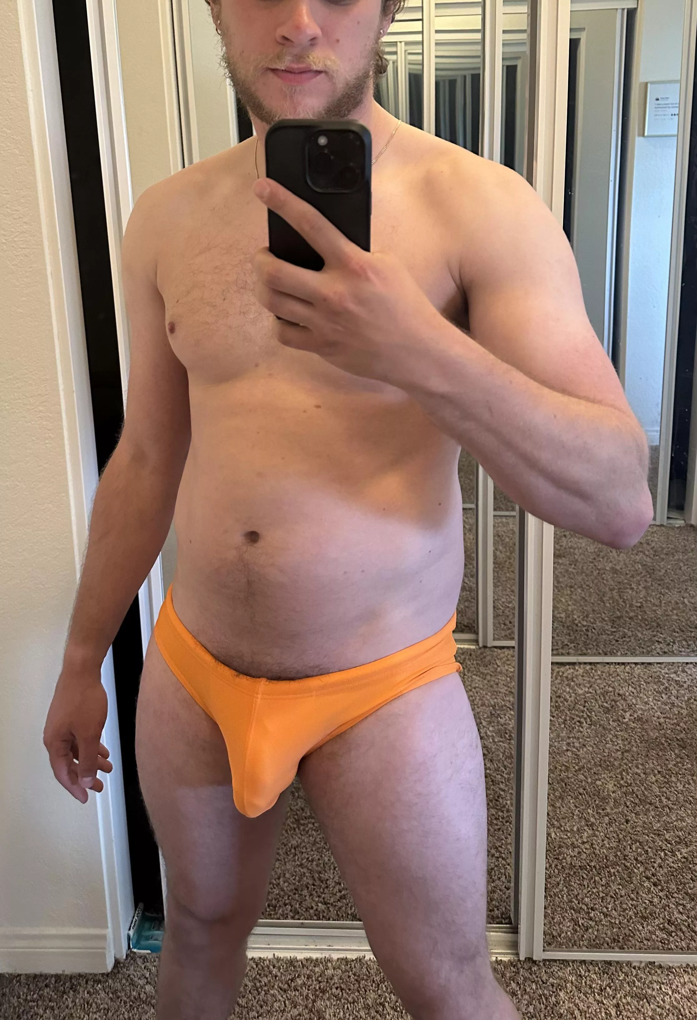 A friend of mine bought this for me and then invited me to her hot tub. Of course I wore it posted by Brunchfordinner420