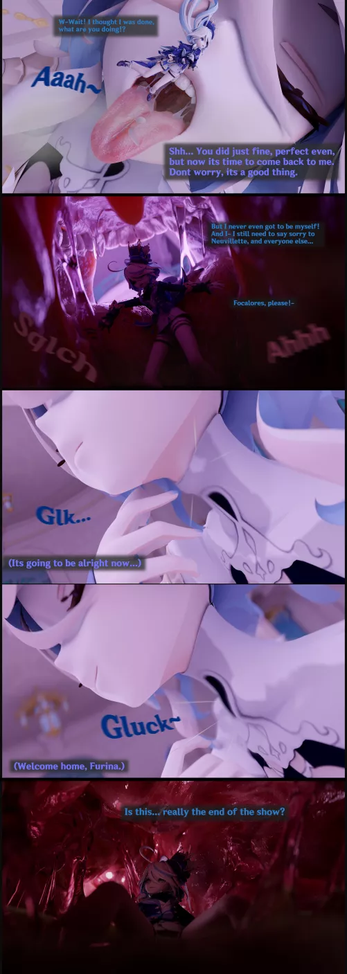 {image} The Curtain closes by Giantgiant12 (Genshin, Female Pred, Female Prey, Unwilling Prey, Digestion, Giantess, Maw Shot, Internal View) by Mysterious-Budget-50