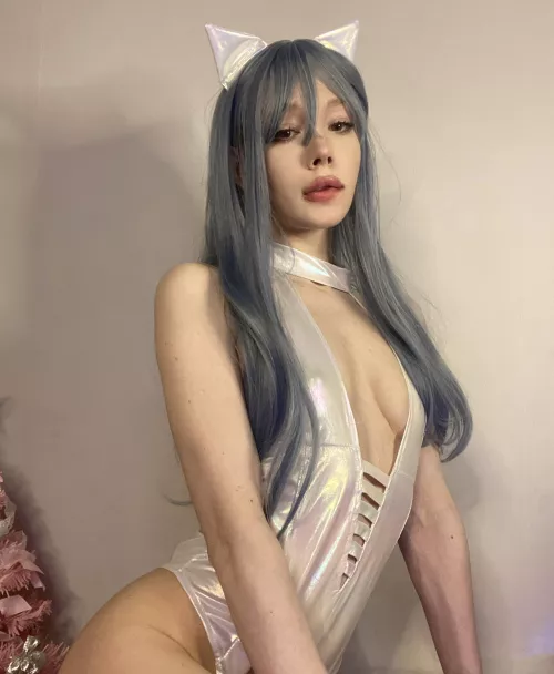 Lil kitty getting ready for breeding by miss_lorii