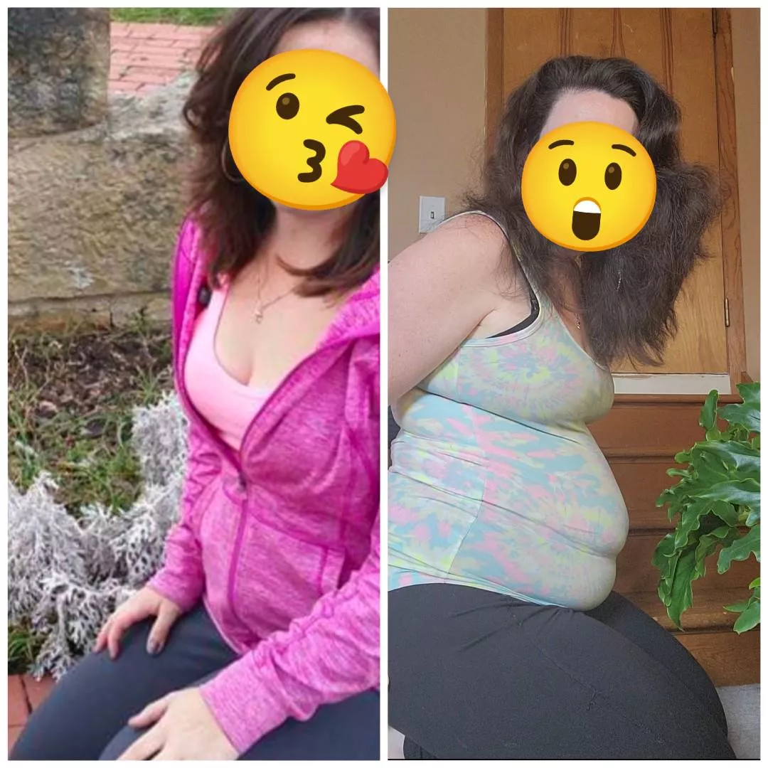 Looks like the girl on the right ate the girl on the left  posted by Executiveassistant00