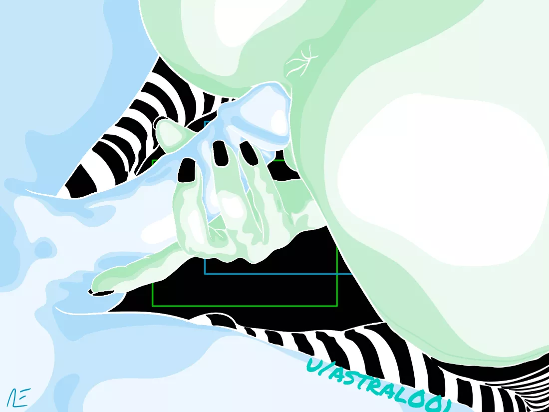 Soft tease posted by astral001