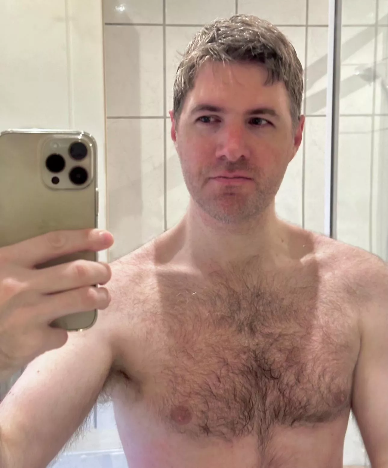 Someone told me it’s ‘Shirtless Saturday’ today. That someone was me 🙃 posted by No_Contribution1489