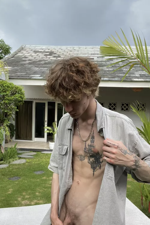 do you want me to show what is below?😏🍌 by pepelnahoodie