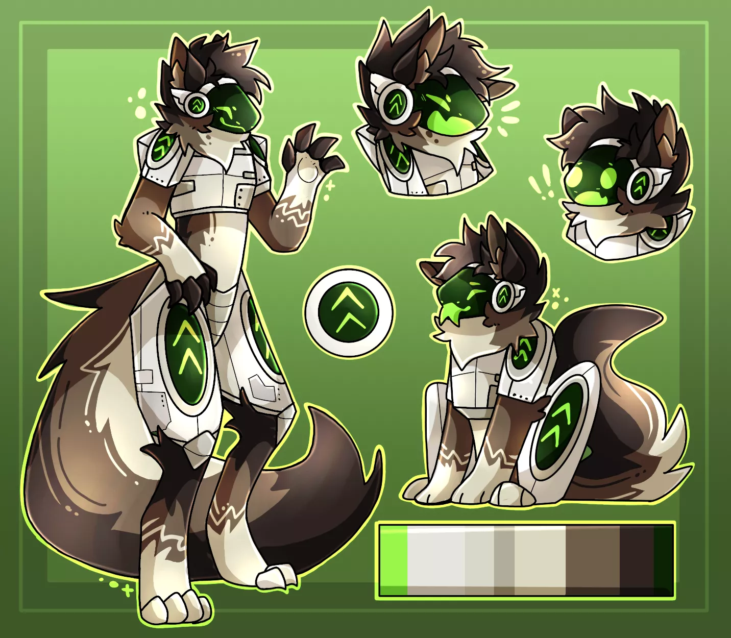 Finally got a new ref done for my goob! :D | Wonderful art by u/AwierdGoldfish posted by kubikk877
