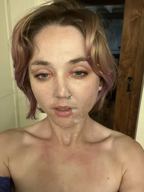 glaze my hair, tits, and face ♡ by stonersprite