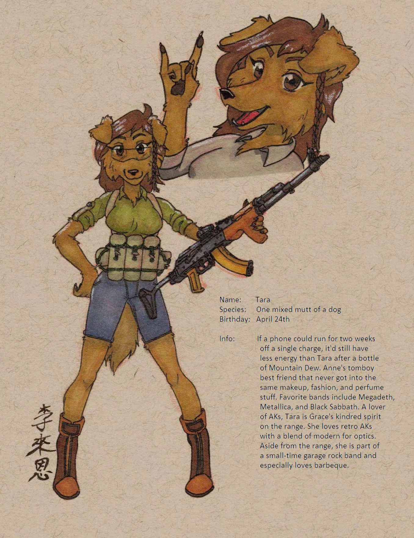 Gun Day Sunday 178! (Art By Me) posted by Pyre_Vulpine