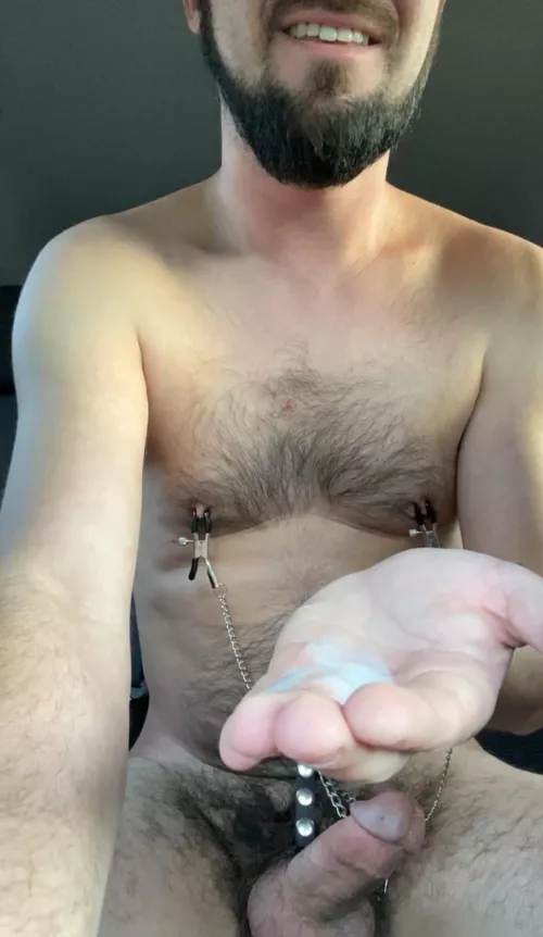 Had to shoot my load in this crowded parking lot today. Such a fucking thrill! by rocknroll1022