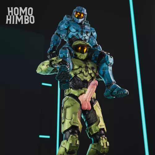 [Halo] Best friends... and maybe more? 😈🤤 (More on Twitter @homohimbo) by homohimbo_