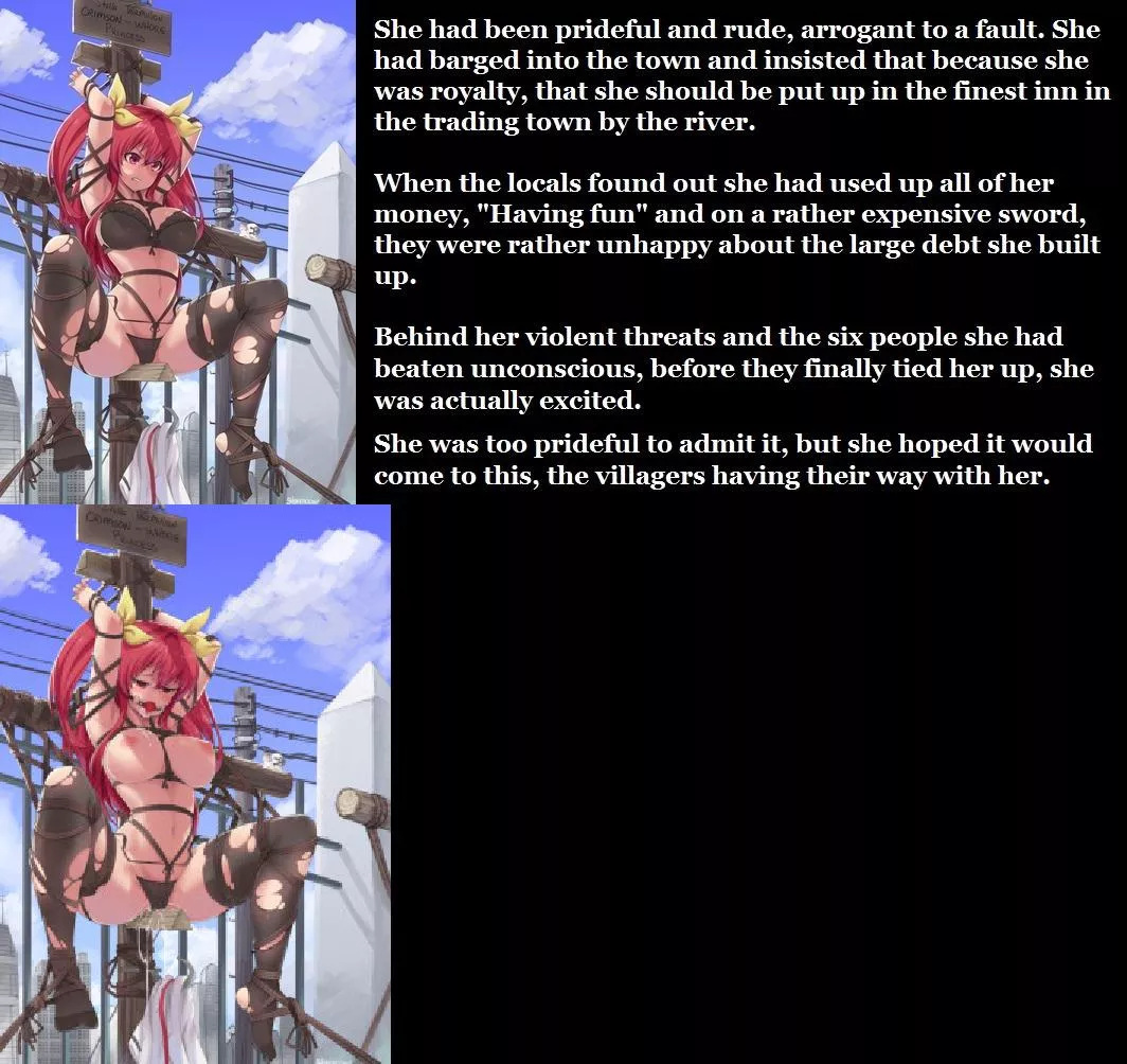 Haunty Princess is shown her place! [Bondage] [Free Use] [Public Sex] (mutsu, mutsu, and stella vermillion) (rakudai kishi no cavalry) (drawn by stormcow) posted by BlueSkiesOplotM