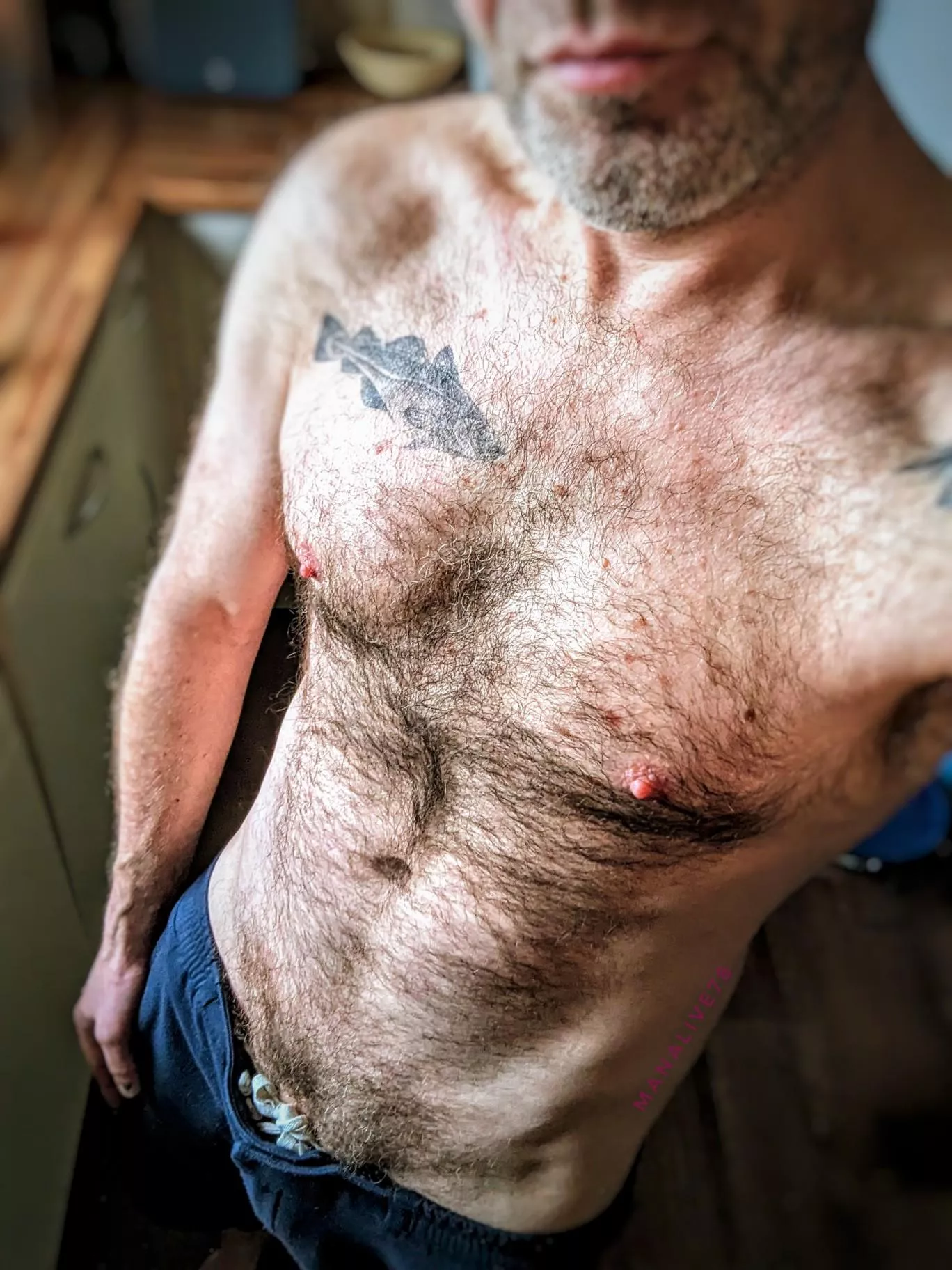 How do we feel about starting to silver chest hair? [46] posted by Manalive78