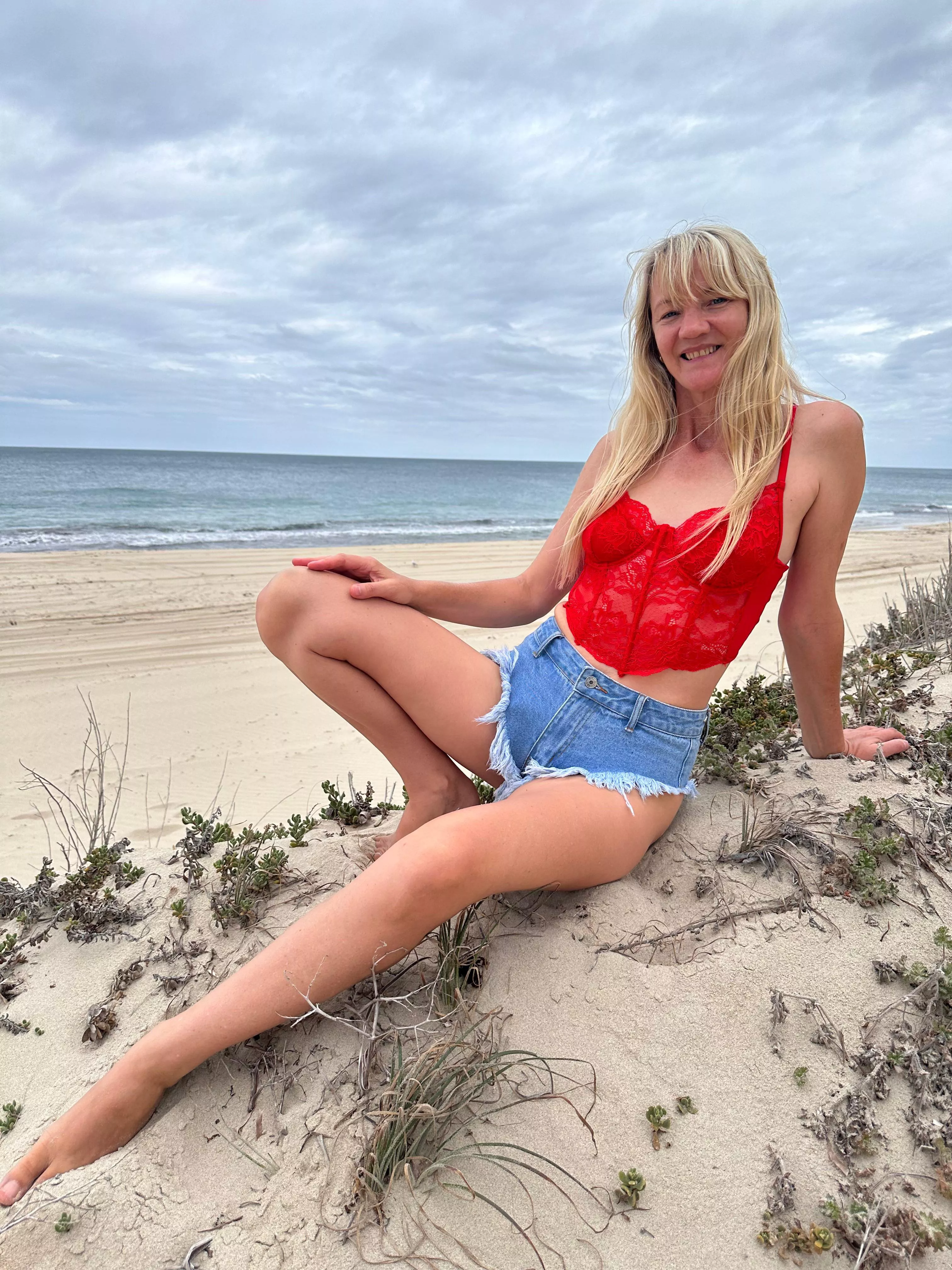 Is it possible to make a corset look good at the beach  posted by S3xySarah