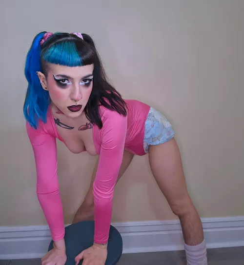 It's a diaper bimbos world  by deathcorediva