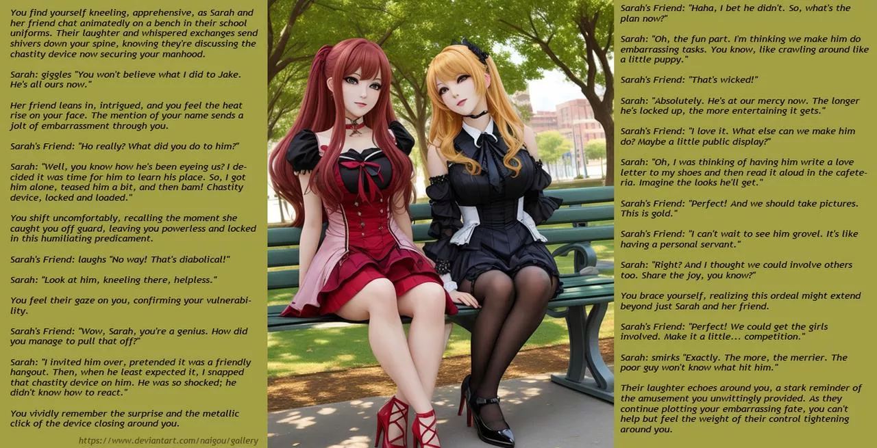 Kneeling to your Schoolmates' Delight posted by Nalgou