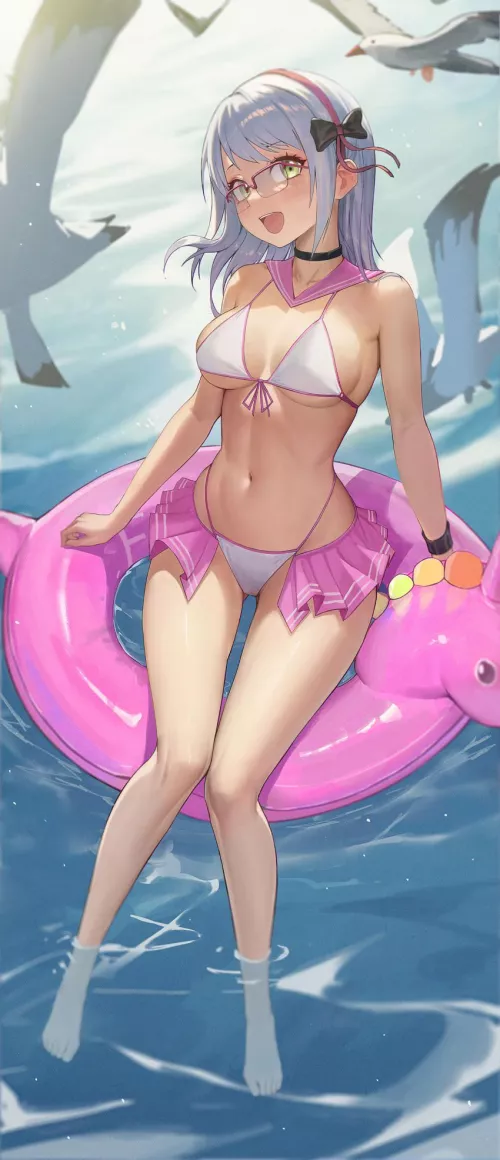 Neon cute body [Nikke] by feetent