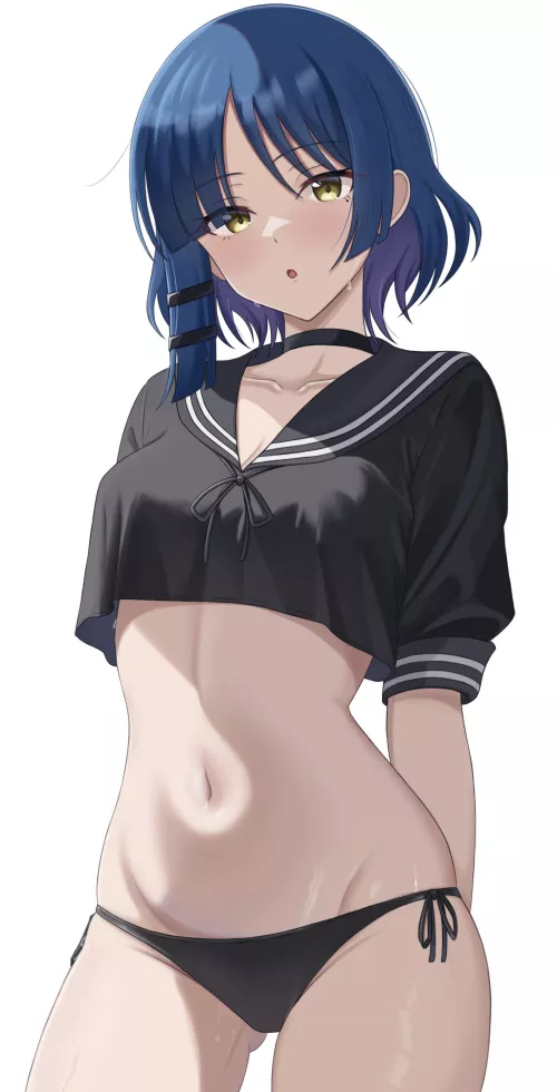 Ryo In Her Sailor Swimsuit (Bocchi The Rock) by Csxc