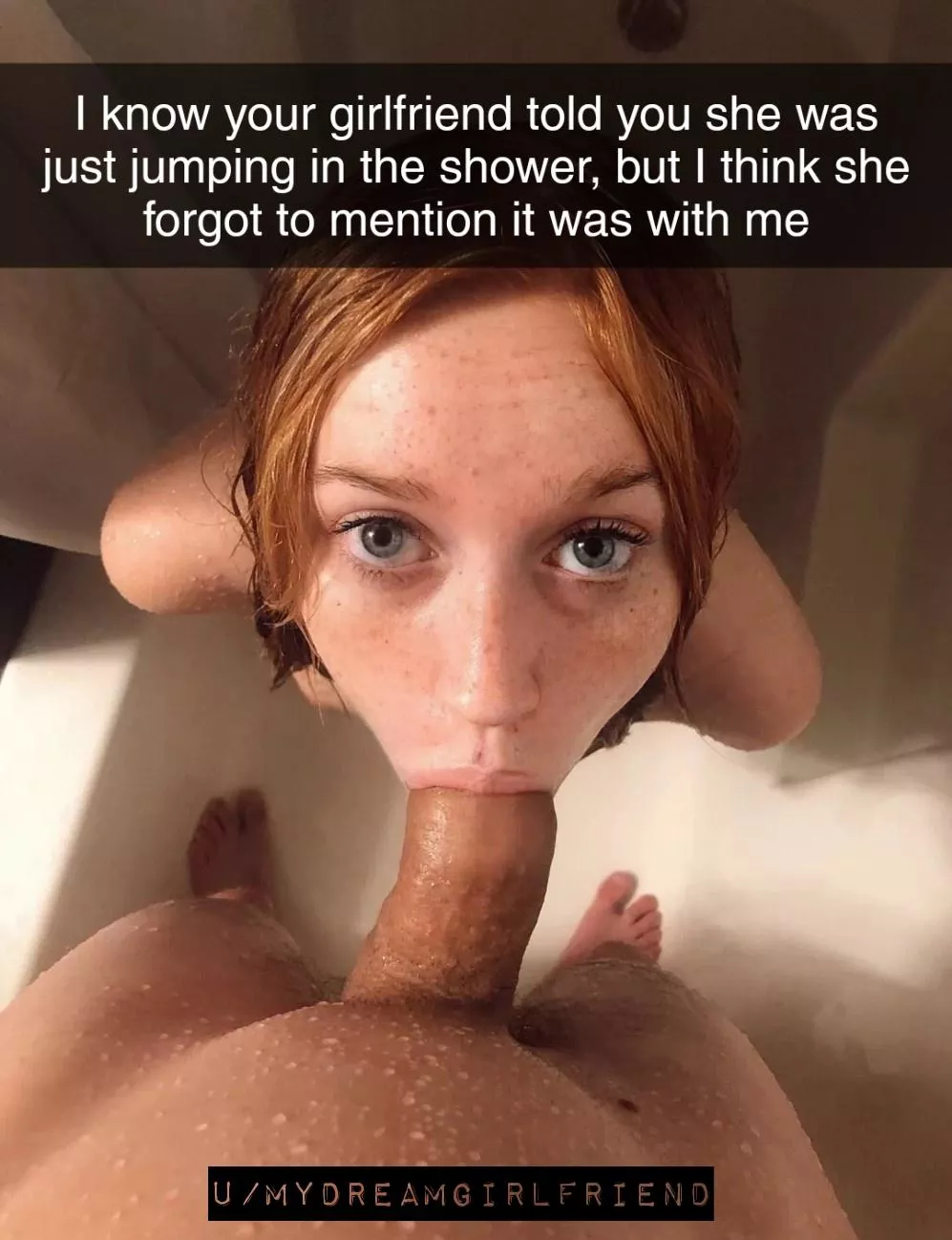 Save water  posted by MyDreamGirlfriend