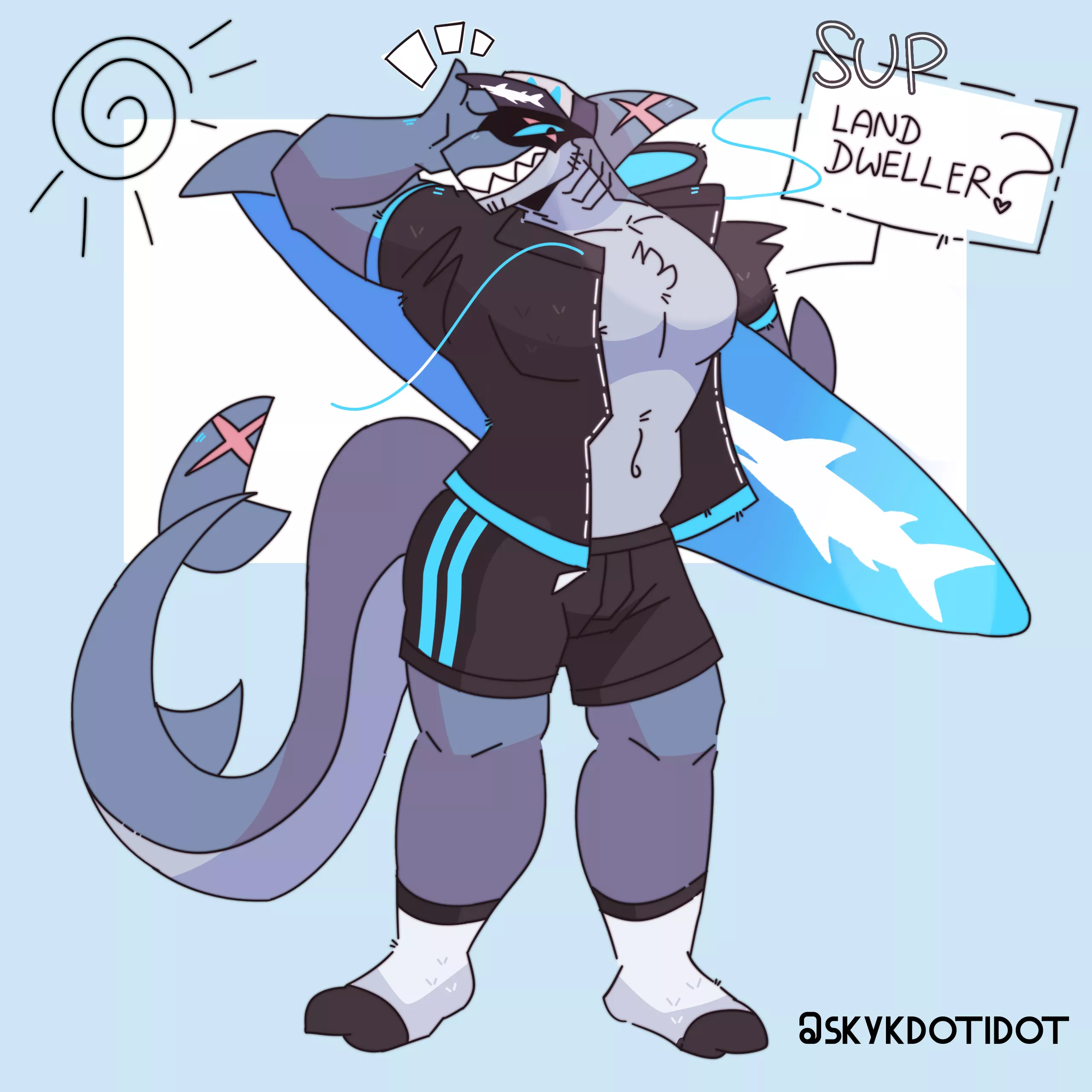 sharkway surfer posted by skykdotidot