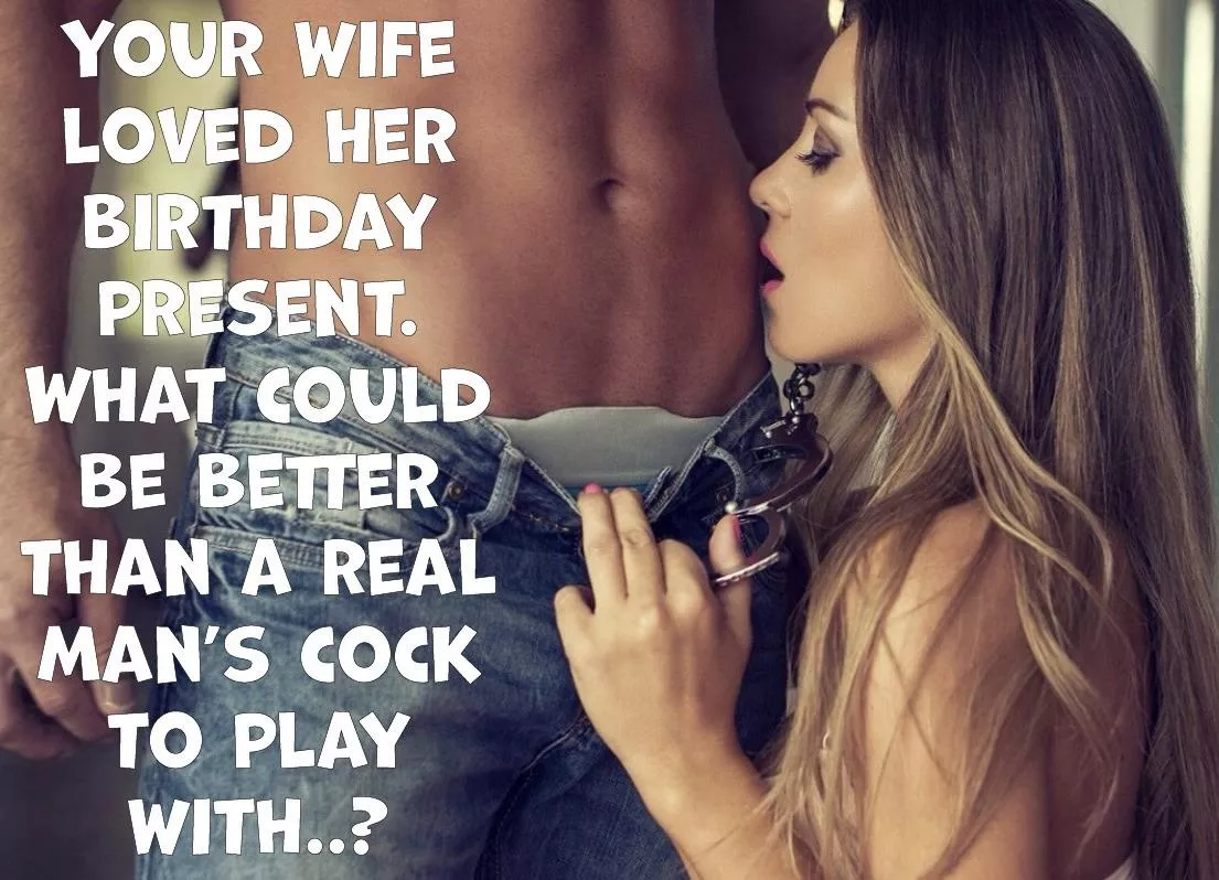 She’d thank you later, with some related clean-up tasks…  posted by biffa_b_