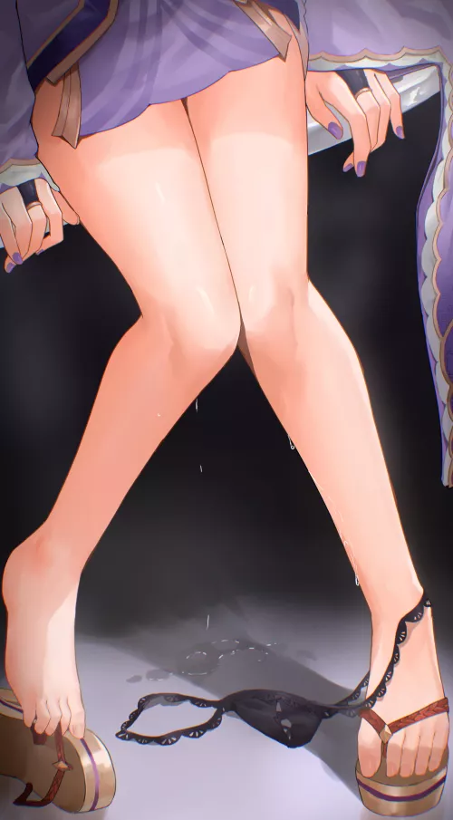 Shogun's Excited [Genshin Impact] by AluminiumGnat