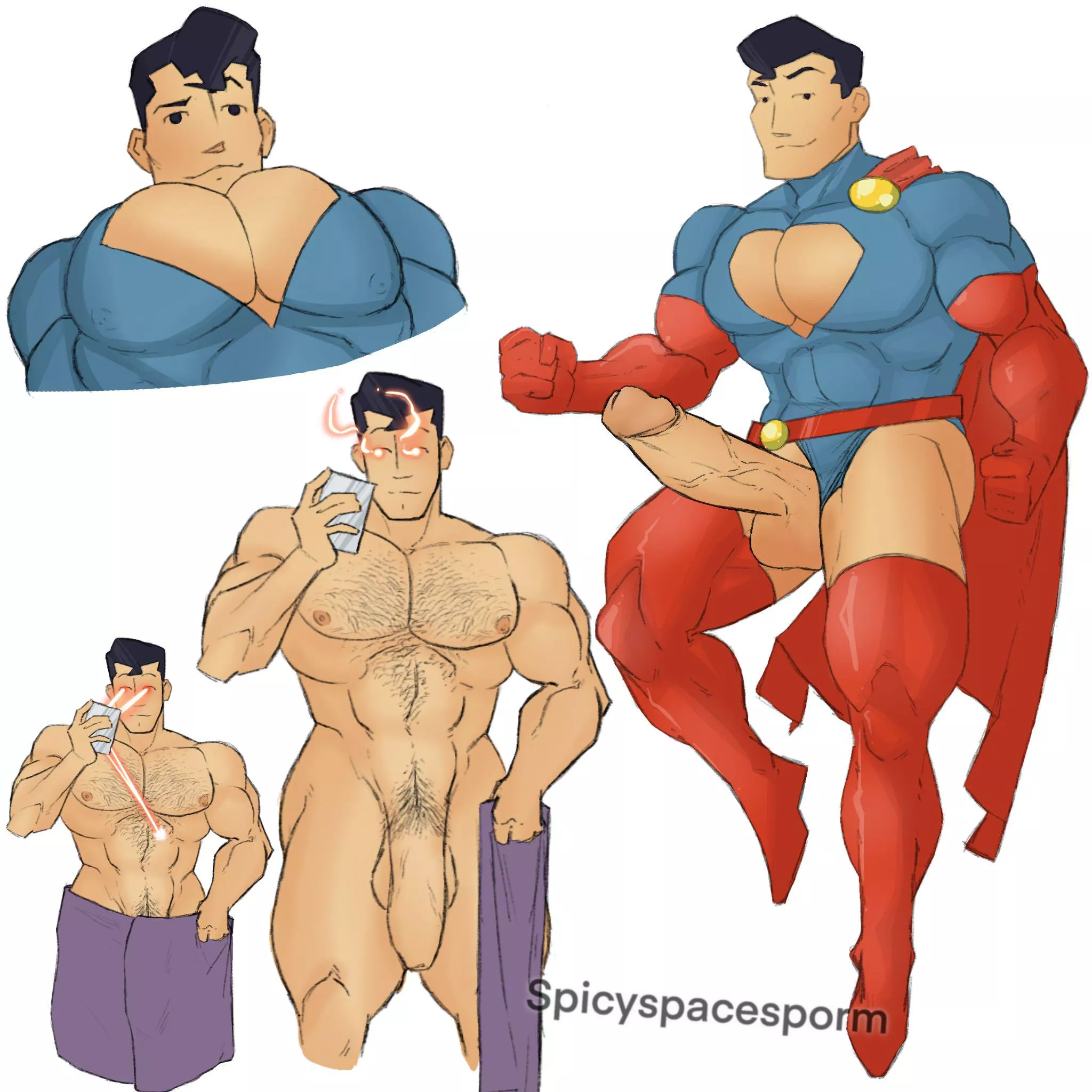 Superman (OC) posted by Spicyspacesporm