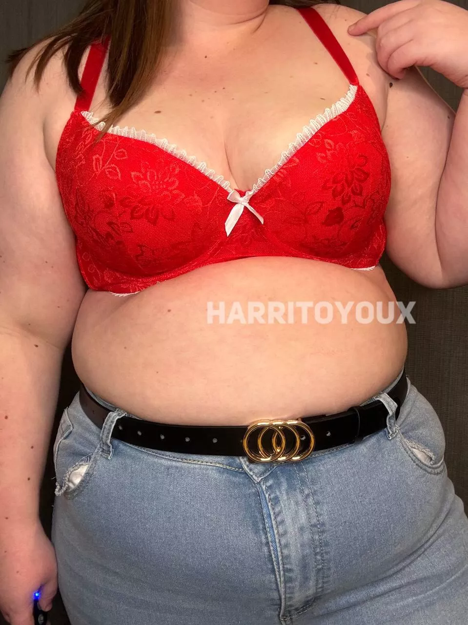 Think my jeans need more stuffing? posted by harritoyou_x